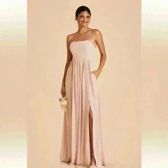 Birdy Grey August Convertible Dress Chiffon Dusty Rose XL NWT Bridesmaid Formal - Picture 2 of 4